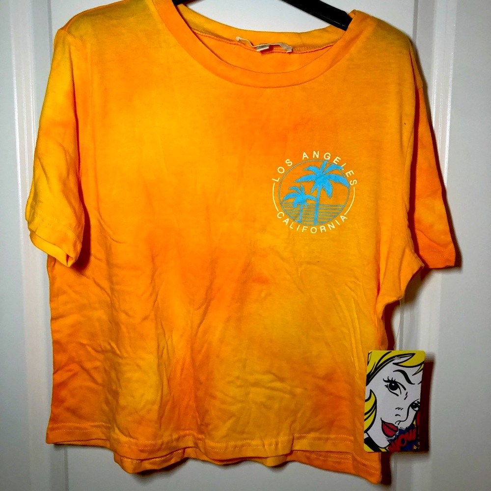 Orange “Los Angeles” Tee